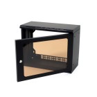 8U Shallow Wall Mount Rack with Removable Outer Shell and M6 Rails